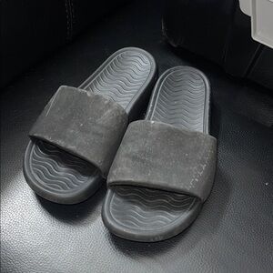 Women's Black Slide Sandals